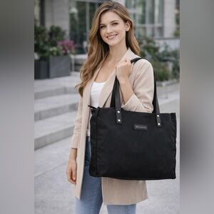 Giani Bernini Classic Black Tote Bag